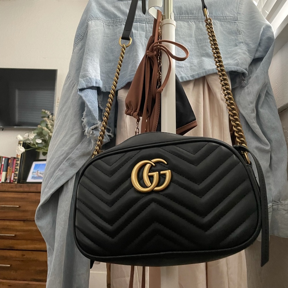 Authentic large Mormont Gucci purse